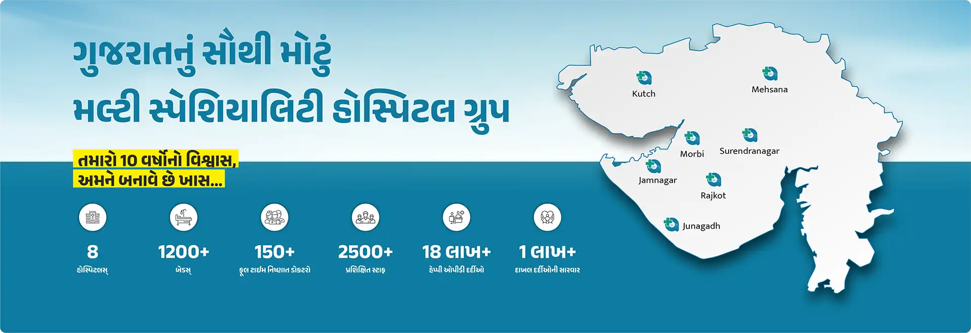 Leading Multispecialist Hospital Across Gujarat